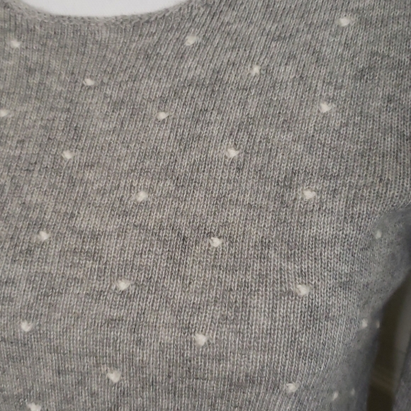 NWOT Benedetta B Grey cashmere/wool sweater - Picture 3 of 6